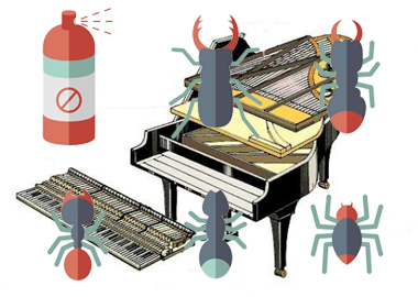 Desinfestação de Pianos